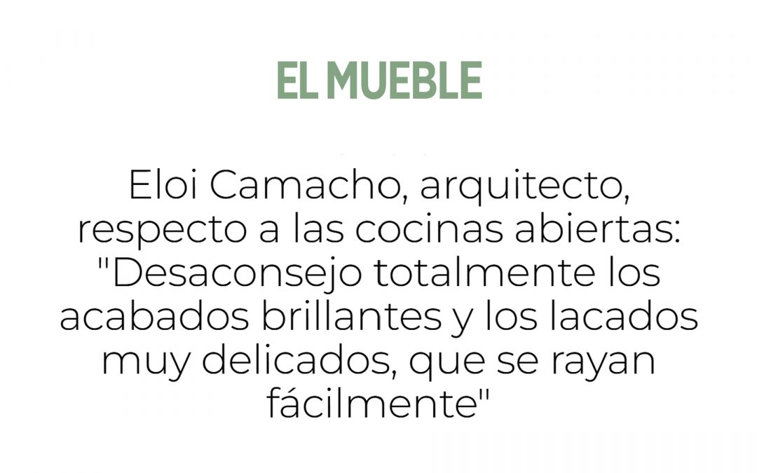 Cocinas abiertas: materiales, acabados y errores que debes evitar