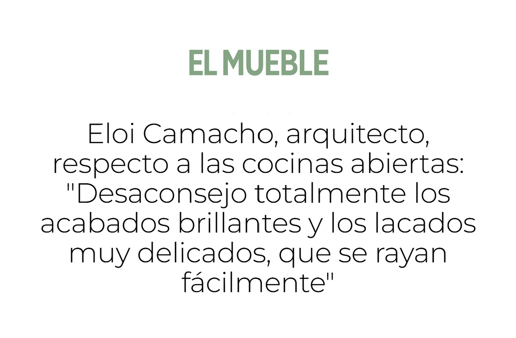 Cocinas abiertas: materiales, acabados y errores que debes evitar
