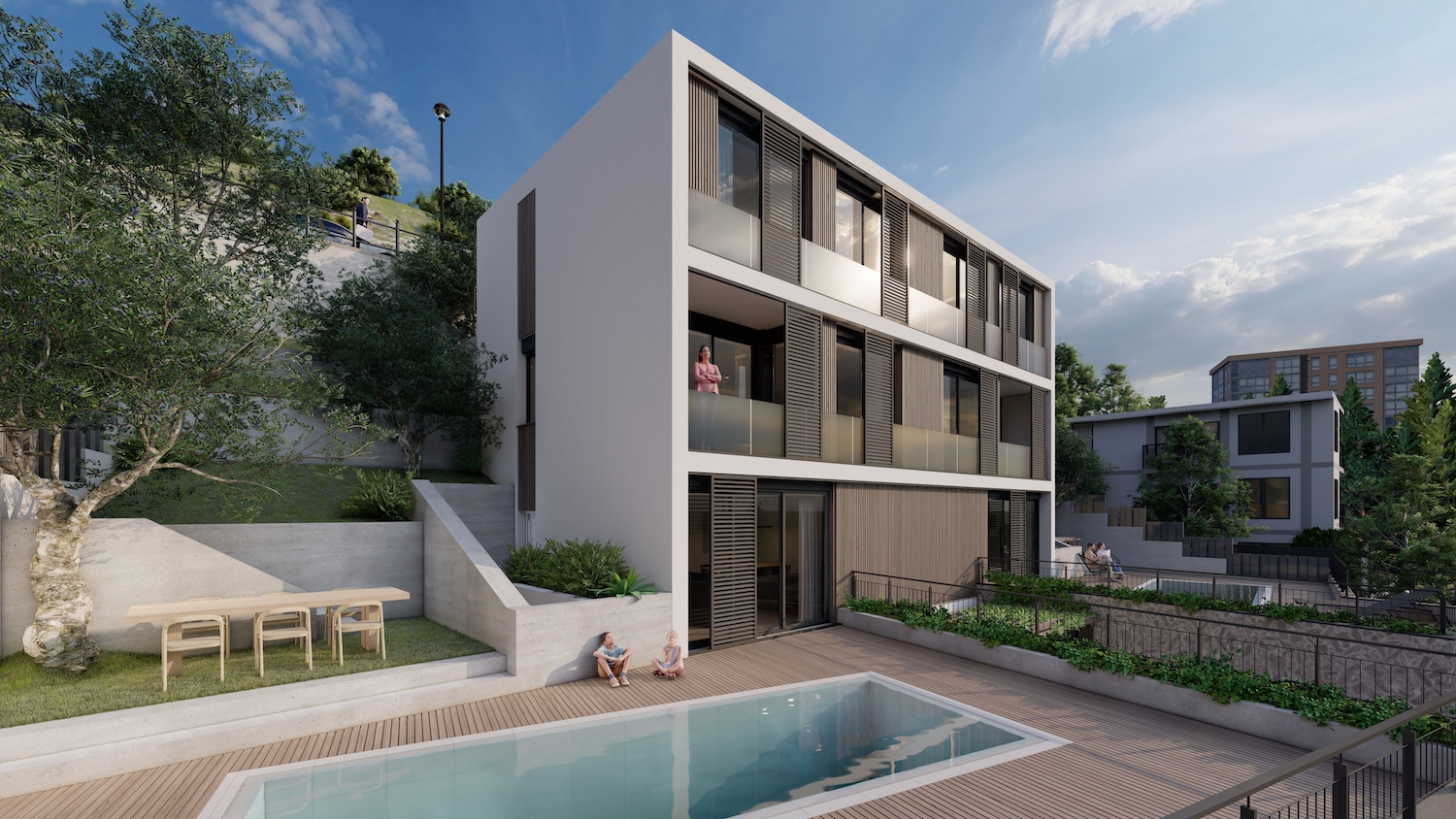 Renders-Roca-Peixera_Exterior-Frontal-II Miramar obra nueva en Salou