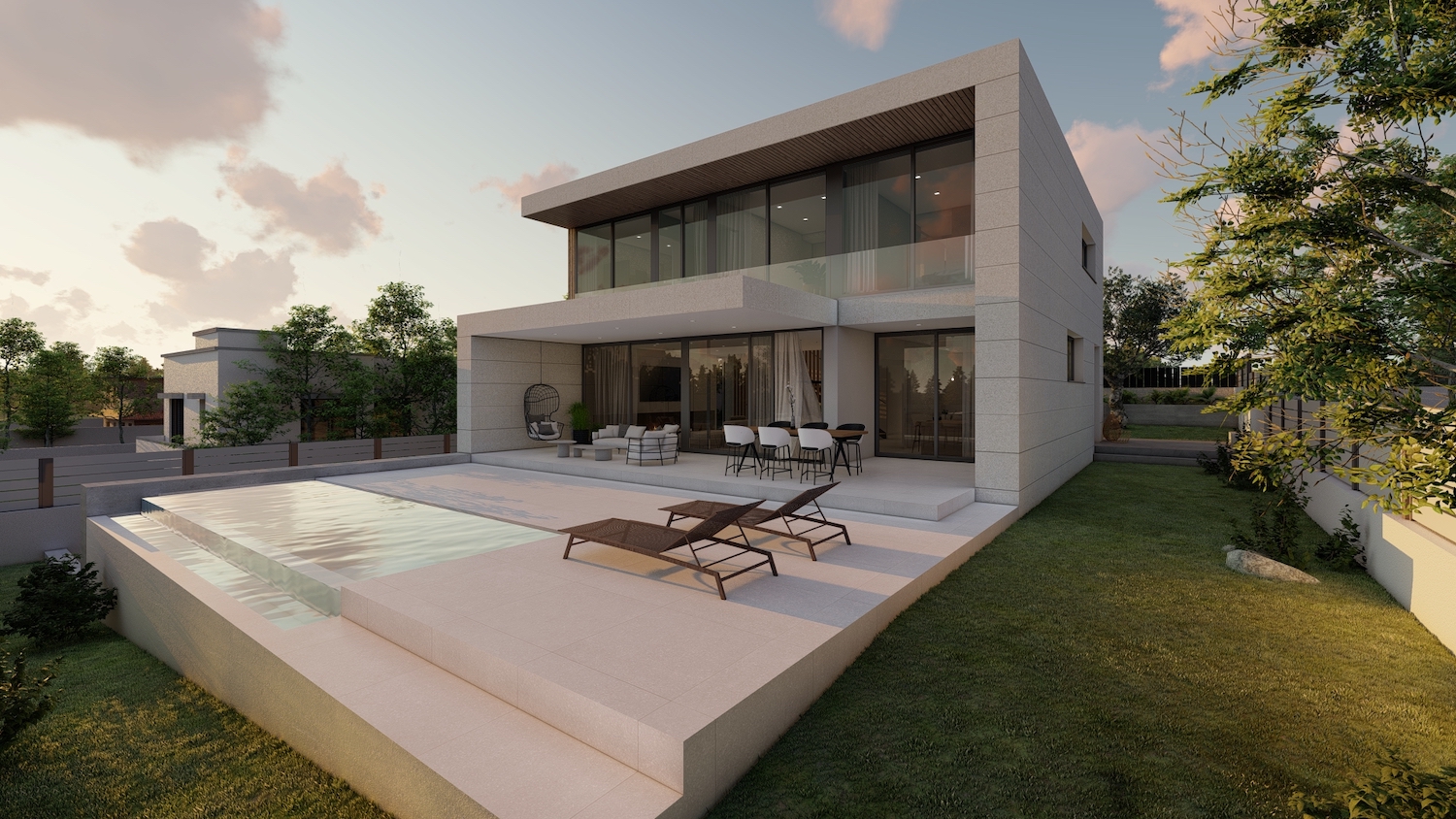 Casa-ZN_2-Exterior-Frontal-II-vespre Casa ZN