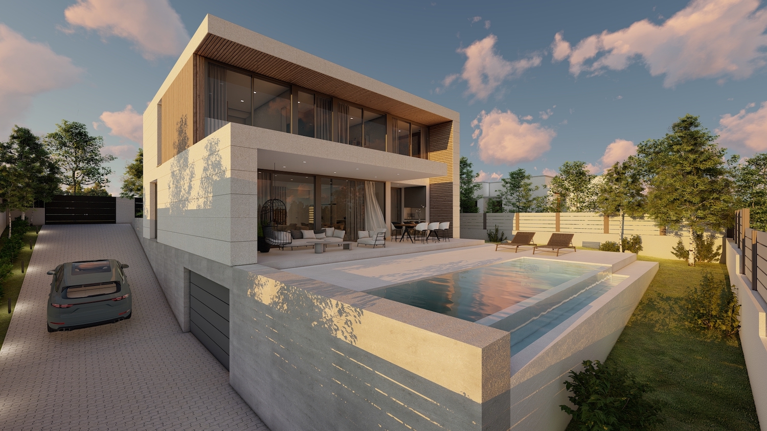 Casa-ZN_3-Exterior-Frontal-III-vespre Casa ZN